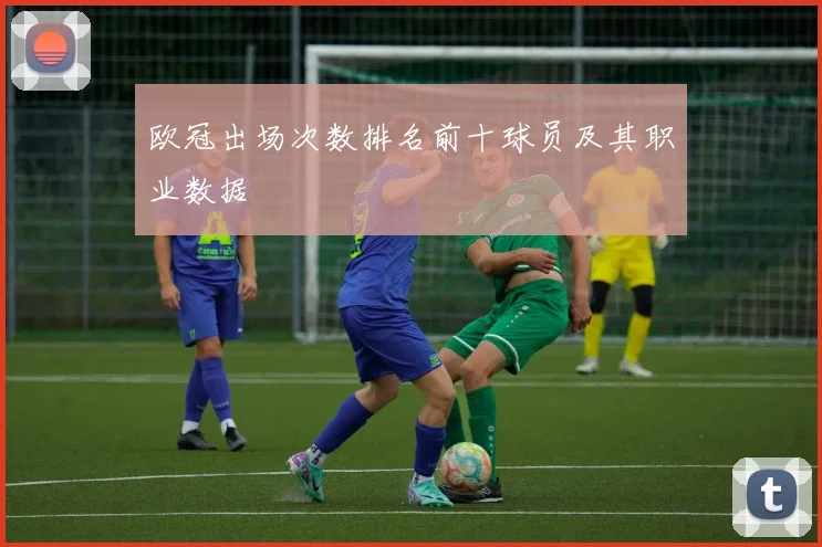 欧冠出场次数排名前十球员及其职业数据